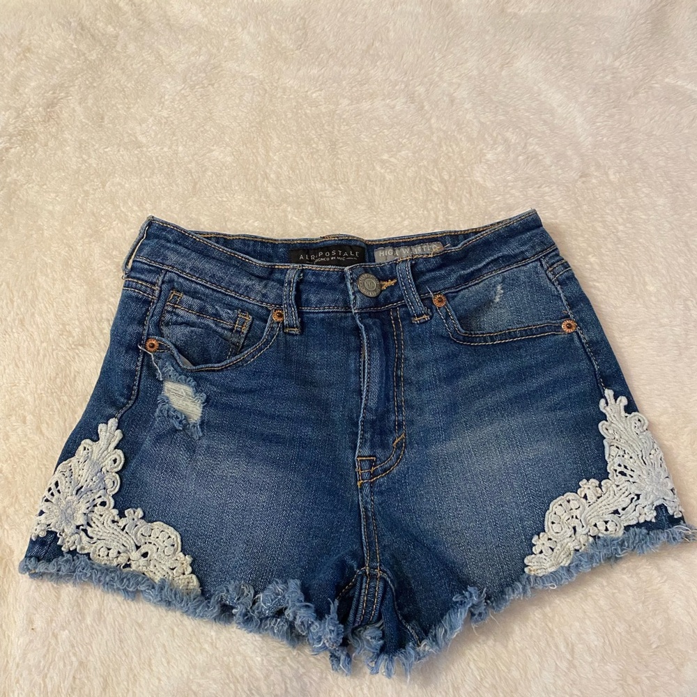 Aeropostale Denim Shorts Size 0